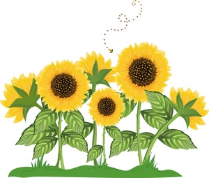 Sunflower  free happy sunflower clipart free images clipartbold 2