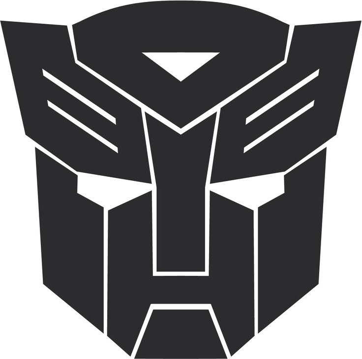 Transformers clipart autobot sign pencil and in color