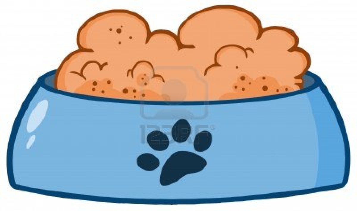 Dog bowl clipart free images