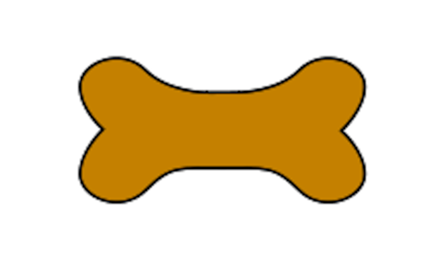 Dog bowl dog bone chew clip art images free clipart image 3