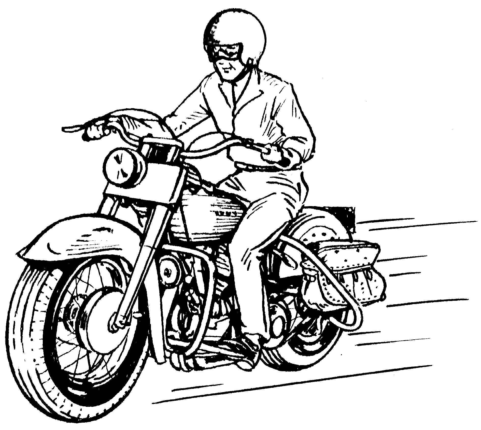Motorcycle  black and white file motorcycle 2 psf the work of god'children clip art