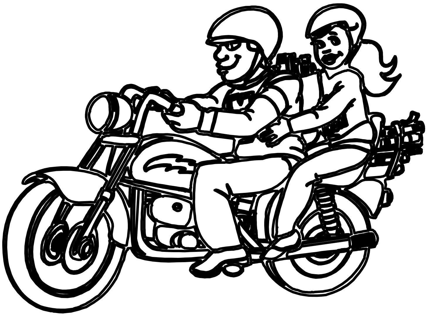 Motorcycle  black and white motorcycle clip art images black and white 8